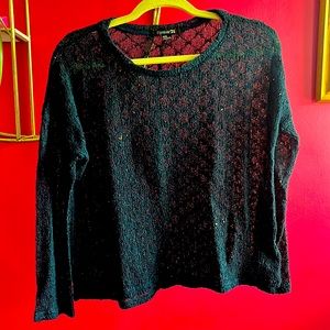 Med Forever 21 Blue Sequin Sweater